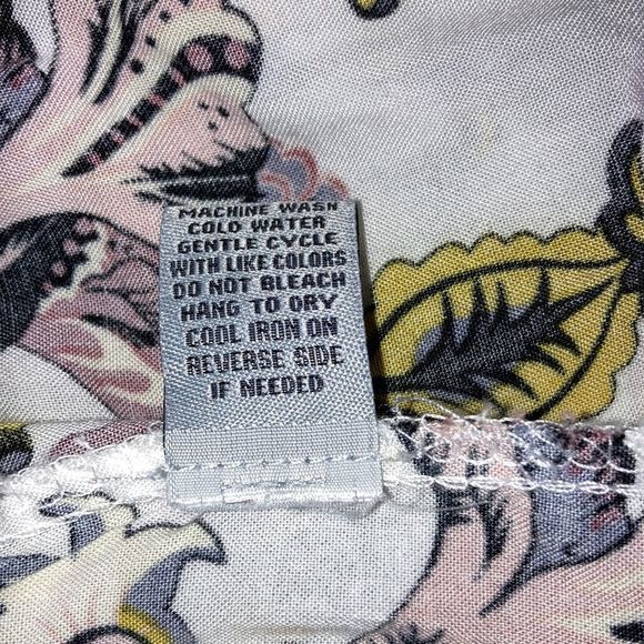 J For Justify Medium Cream with floral print dress - Picture 9 of 9